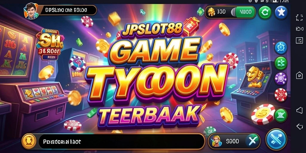 Screenshot JPSLOT88 menunjukkan gameplay seru dan menarik dari kasino virtual.