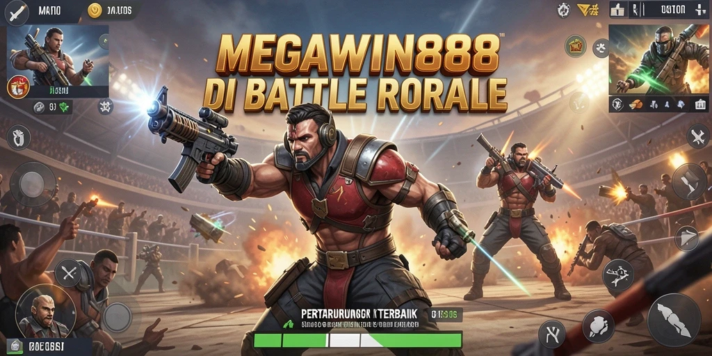 Gameplay intens di arena pertempuran MEGAWIN888 yang menarik.
