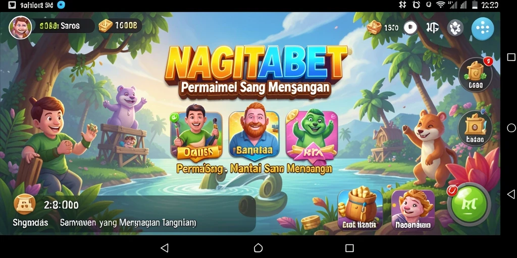 Tampilan menarik dari gameplay NAGITABET yang menghibur.