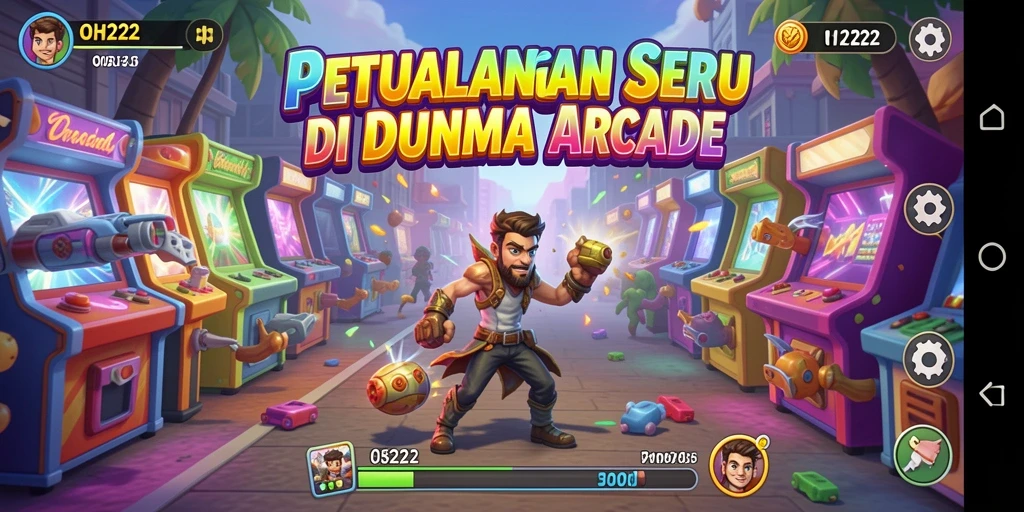 Tampilan menarik dari gameplay seru di OH222.