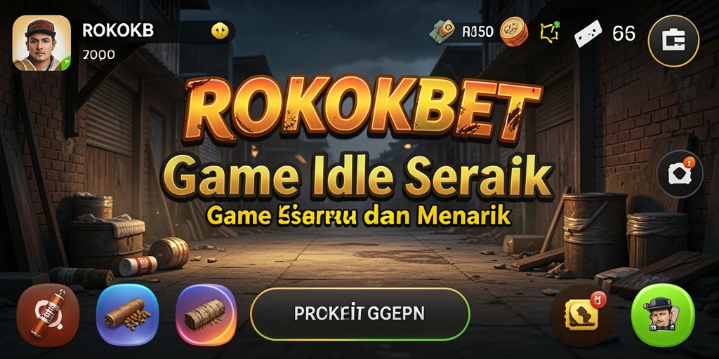 Gameplay ROKOKBET yang seru dengan elemen Idle.