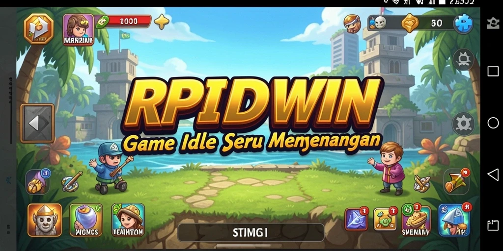 Tampilan gameplay RPIDWIN yang menarik dan penuh warna.