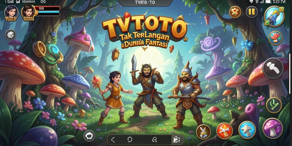 Tangkapan layar gameplay <strong>TVTOTO</strong> menampilkan petualangan yang mendebarkan.